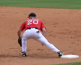 Kevin Youkilis fielding