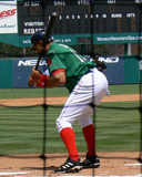 Coco at bat