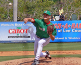 Jonathan Papelbon pitches