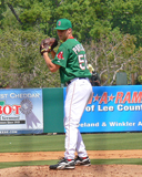 Jonathan Papelbon pitches