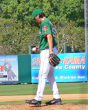 Craig Hansen pitches