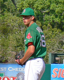 Craig Hansen pitches