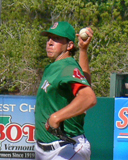 Craig Hansen pitches