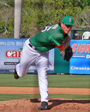 Craig Hansen pitches