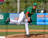 Craig Hansen pitches