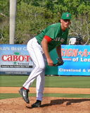 Craig Hansen pitches