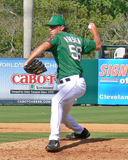 Craig Hansen pitches