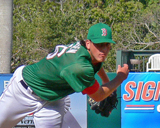 Craig Hansen pitches