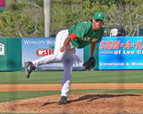 Craig Hansen pitches