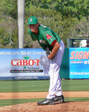 Craig Hansen pitches