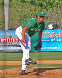 Craig Hansen pitches
