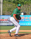 Craig Hansen pitches