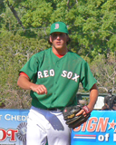 Craig Hansen pitches
