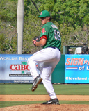 Craig Hansen pitches